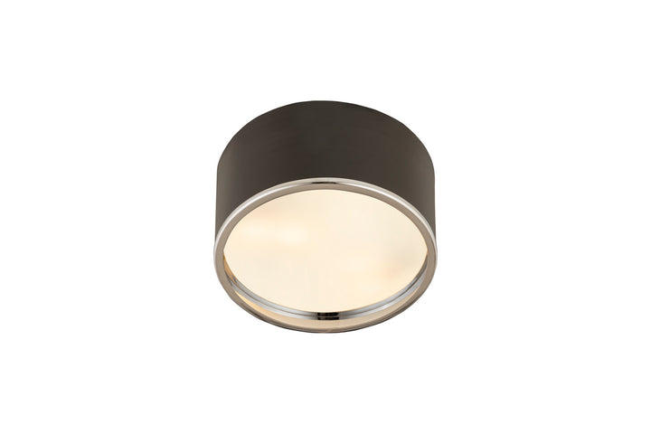 Z-Lite Arlo 2303F2-MB-CH Ceiling Light - Matte Black / Chrome