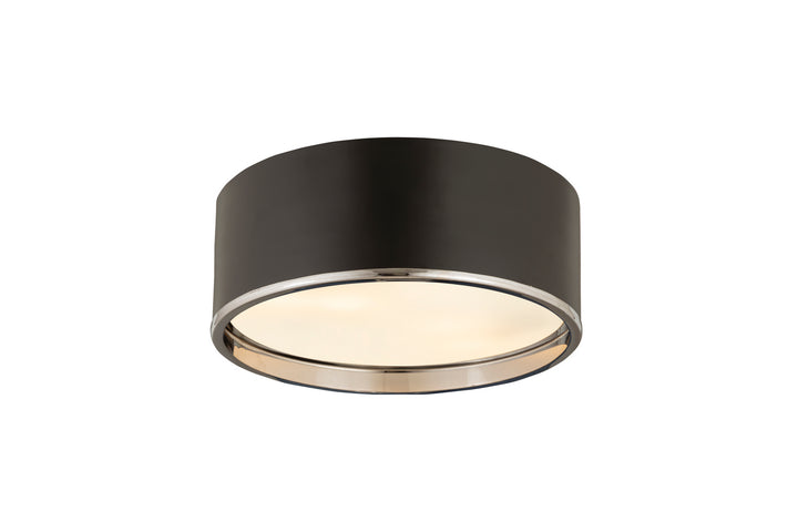Z-Lite Arlo 2303F3-MB-CH Ceiling Light - Matte Black / Chrome