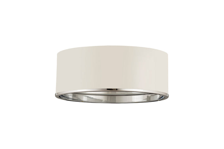 Z-Lite Arlo 2303F3-MW-CH Ceiling Light - Matte White / Chrome