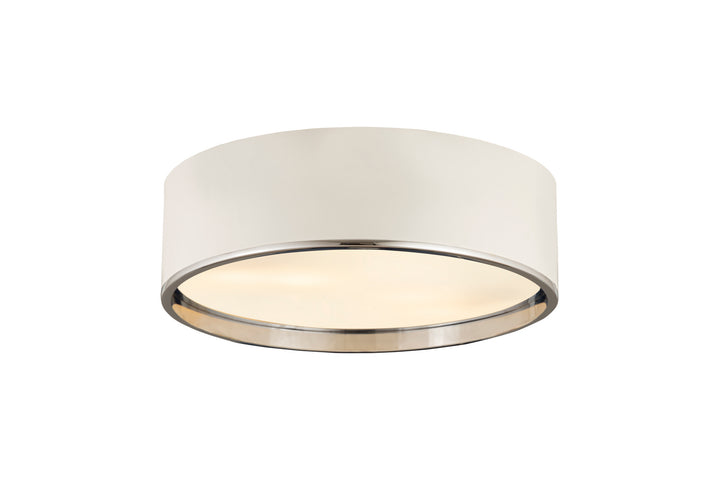Z-Lite Arlo 2303F4-MW-CH Ceiling Light - Matte White / Chrome