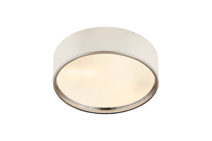 Z-Lite Arlo 2303F4-MW-CH Ceiling Light - Matte White / Chrome