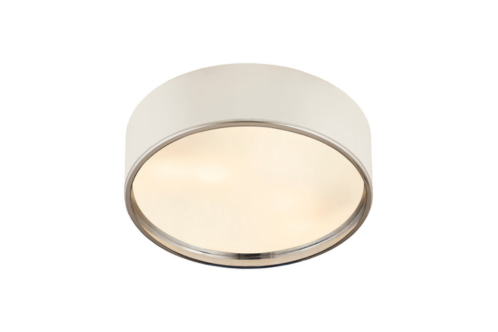 Z-Lite Arlo 2303F4-MW-CH Ceiling Light - Matte White / Chrome