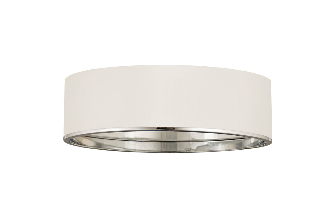 Z-Lite Arlo 2303F4-MW-CH Ceiling Light - Matte White / Chrome