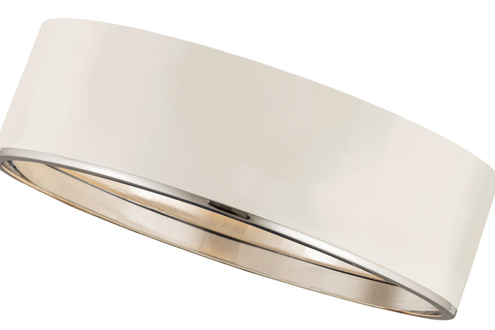 Z-Lite Arlo 2303F4-MW-CH Ceiling Light - Matte White / Chrome