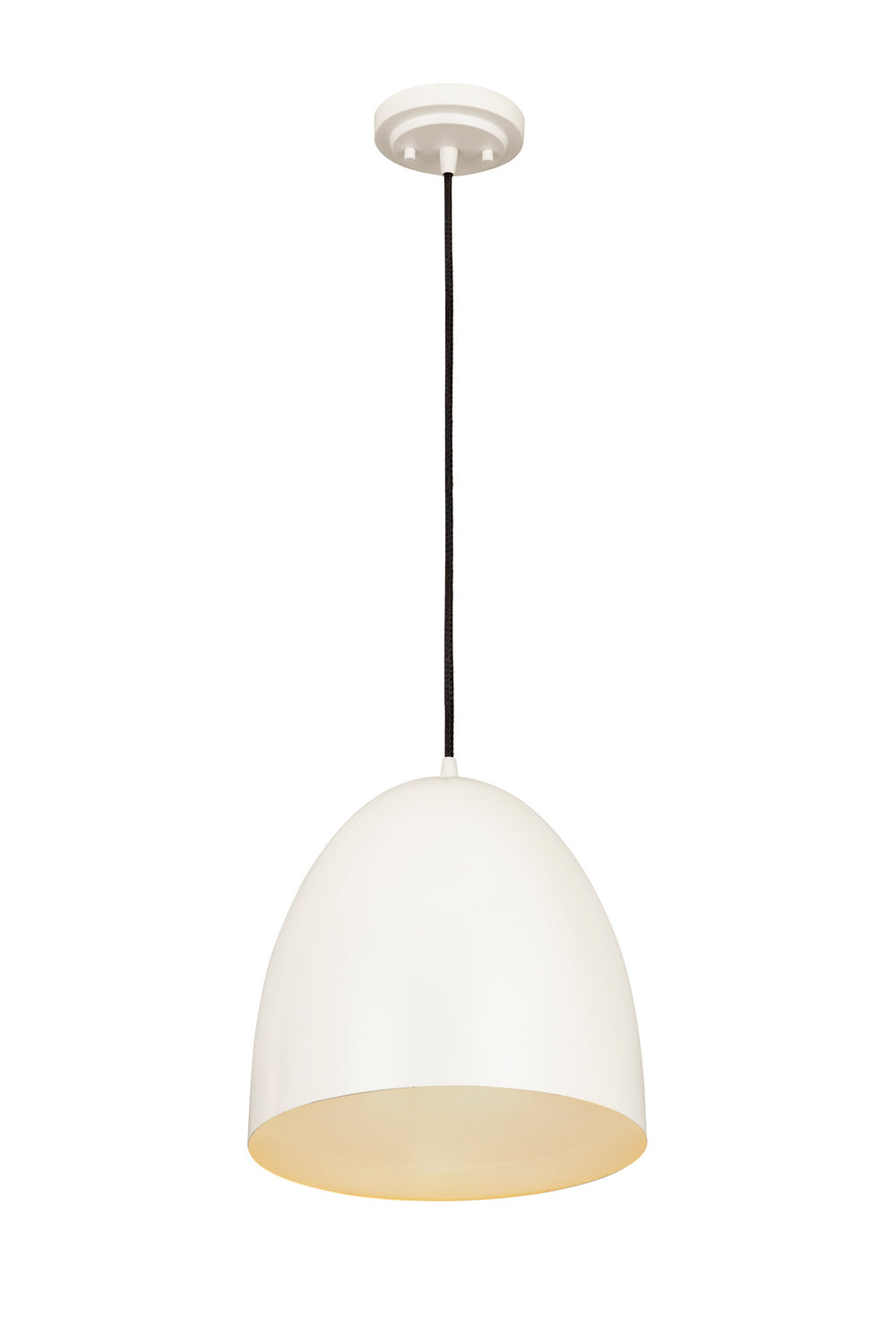 Z-Lite Z Studio Dome Pendant 6012P12-SWH Pendant Light - Satin White