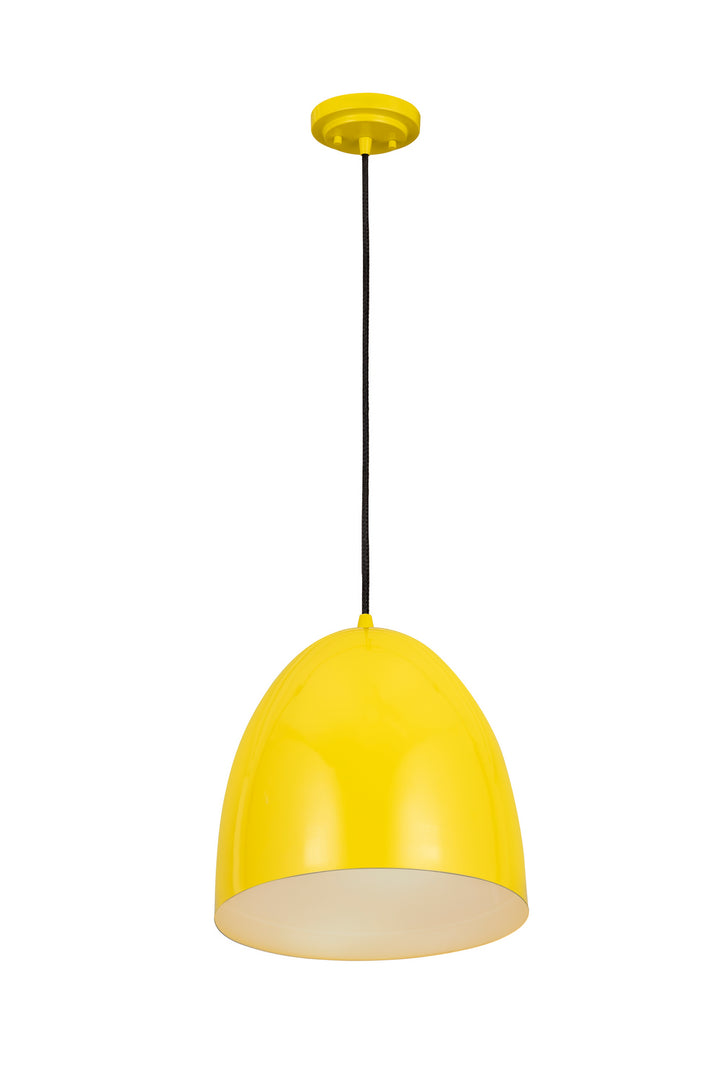 Z-Lite Z Studio Dome Pendant 6012P12-YEL Pendant Light - Yellow