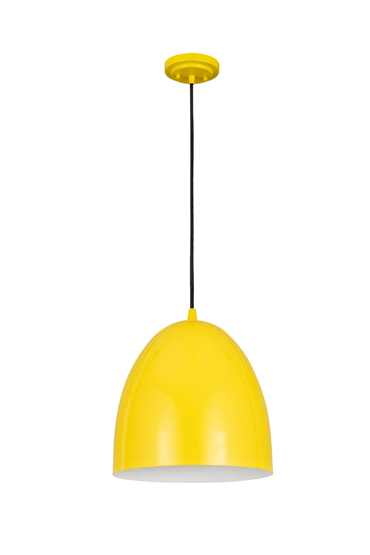 Z-Lite Z Studio Dome Pendant 6012P12-YEL Pendant Light - Yellow