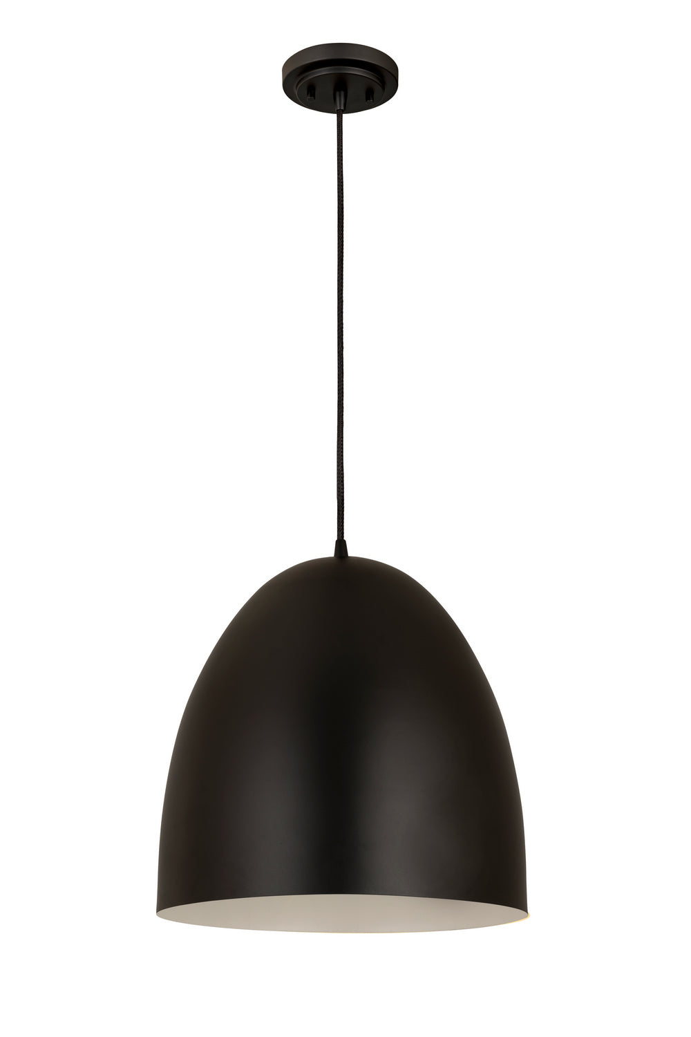 Z-Lite Z Studio Dome Pendant 6012P19-SBK Pendant Light - Satin Black