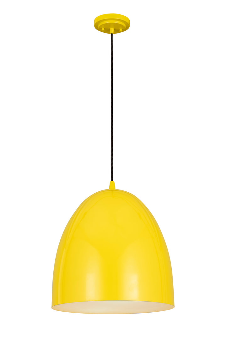 Z-Lite Z Studio Dome Pendant 6012P19-YEL Pendant Light - Yellow