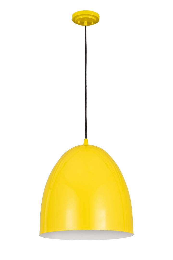 Z-Lite Z Studio Dome Pendant 6012P19-YEL Pendant Light - Yellow