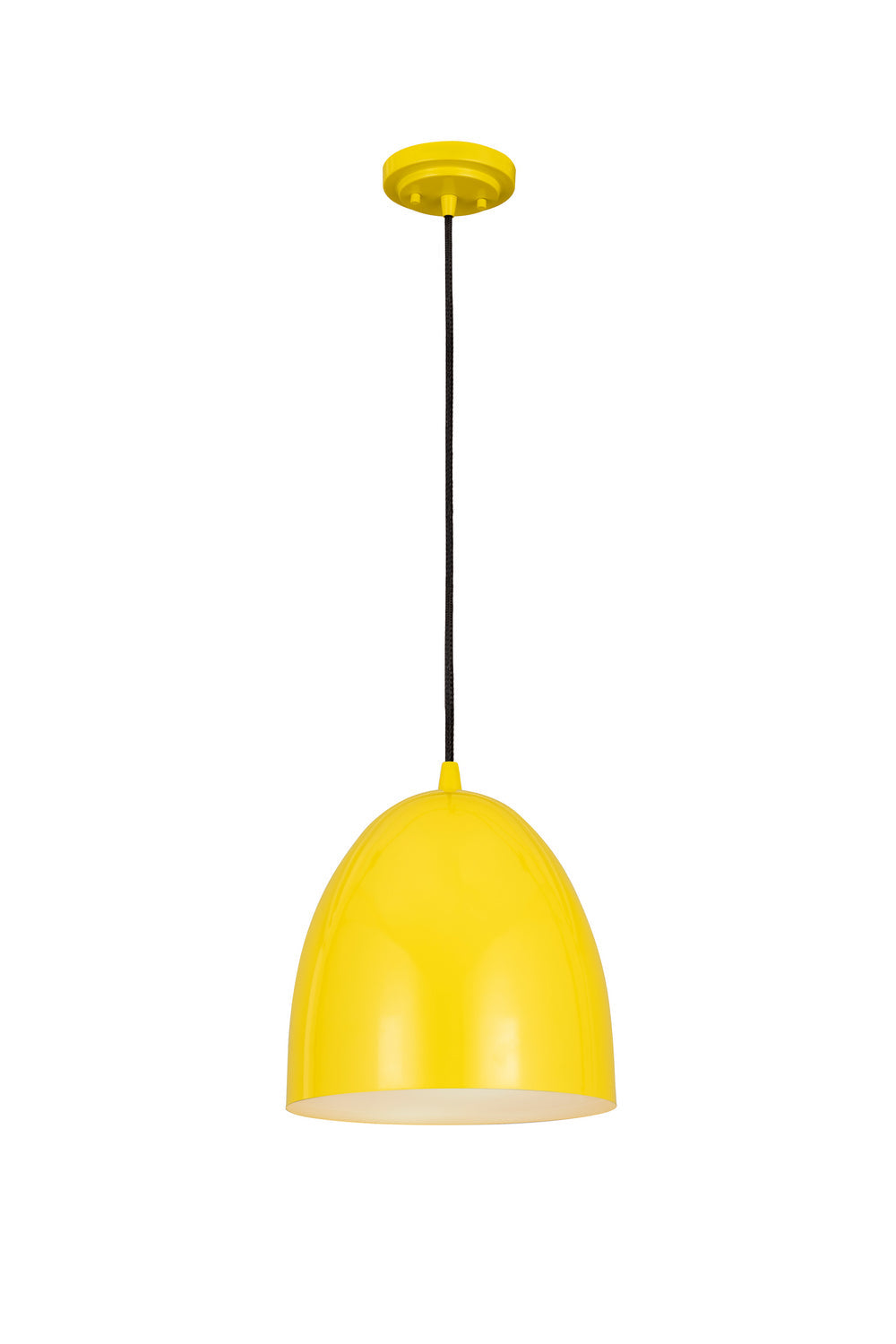 Z-Lite Z Studio Dome Pendant 6012P9-YEL Pendant Light - Yellow