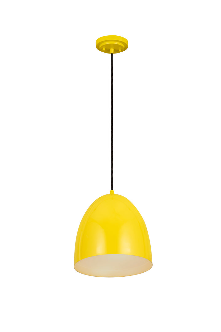 Z-Lite Z Studio Dome Pendant 6012P9-YEL Pendant Light - Yellow