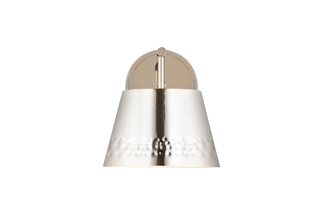 Z-Lite Maddox 6013-1S-PN Wall Sconce Light - Polished Nickel