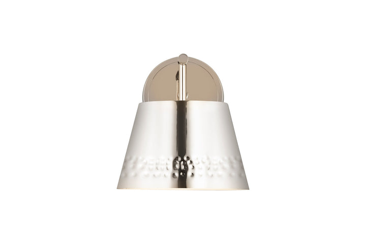 Z-Lite Maddox 6013-1S-PN Wall Sconce Light - Polished Nickel