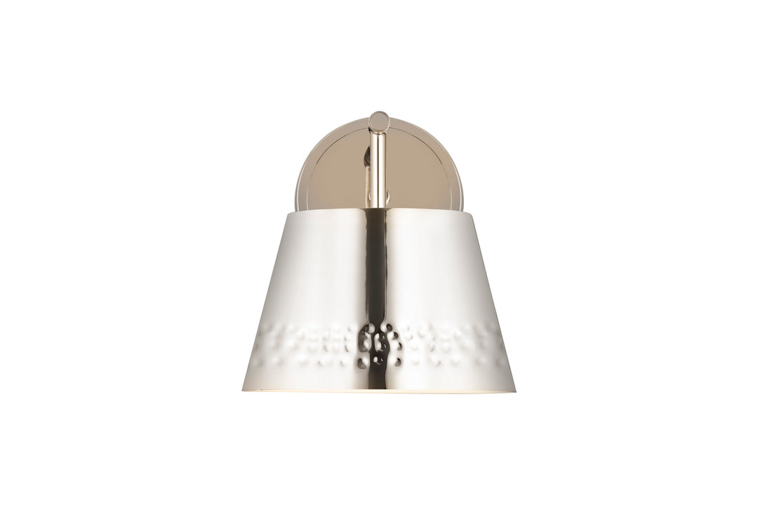 Z-Lite Maddox 6013-1S-PN Wall Sconce Light - Polished Nickel