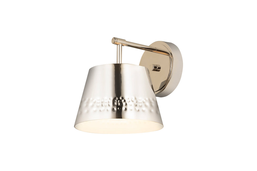 Z-Lite Maddox 6013-1S-PN Wall Sconce Light - Polished Nickel