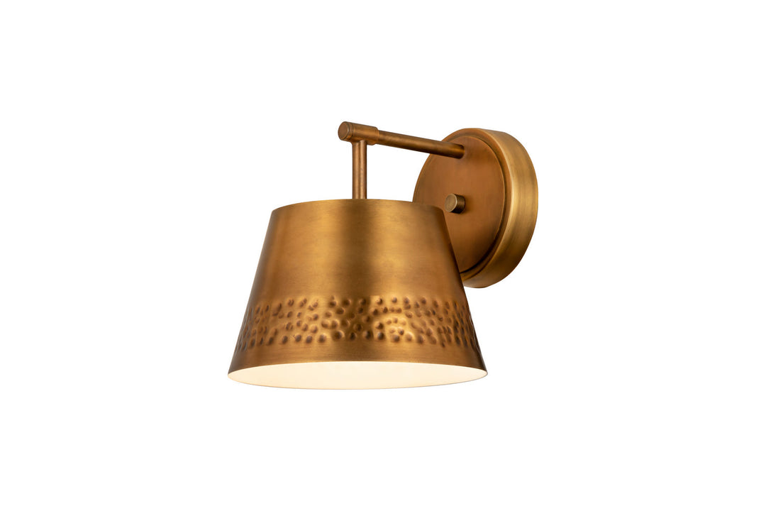 Z-Lite Maddox 6013-1S-RB Wall Sconce Light - Rubbed Brass