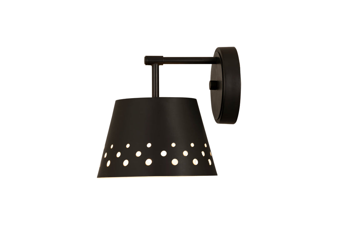 Z-Lite Katie 6014-1S-MB Wall Sconce Light - Matte Black