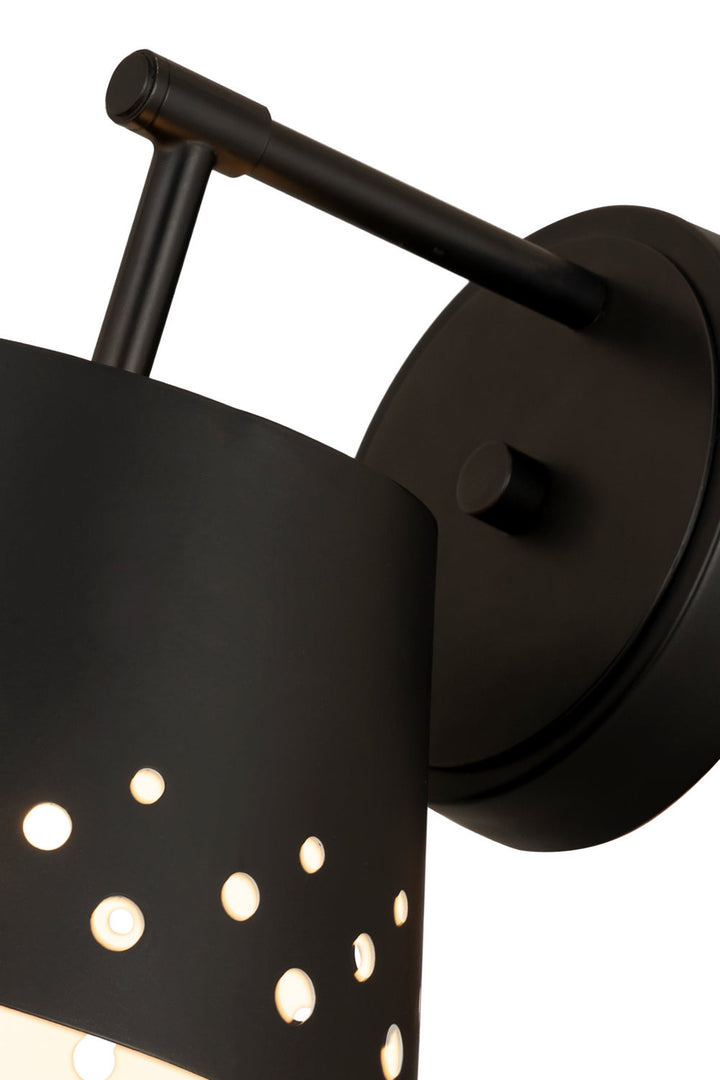 Z-Lite Katie 6014-1S-MB Wall Sconce Light - Matte Black