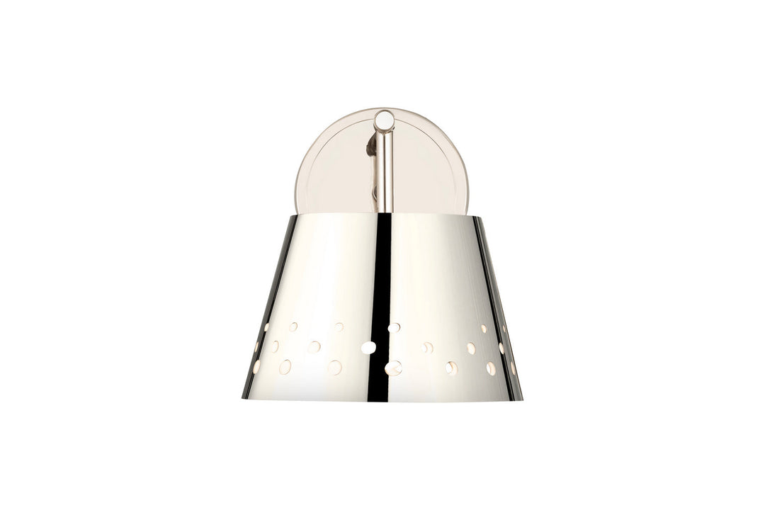 Z-Lite Katie 6014-1S-PN Wall Sconce Light - Polished Nickel