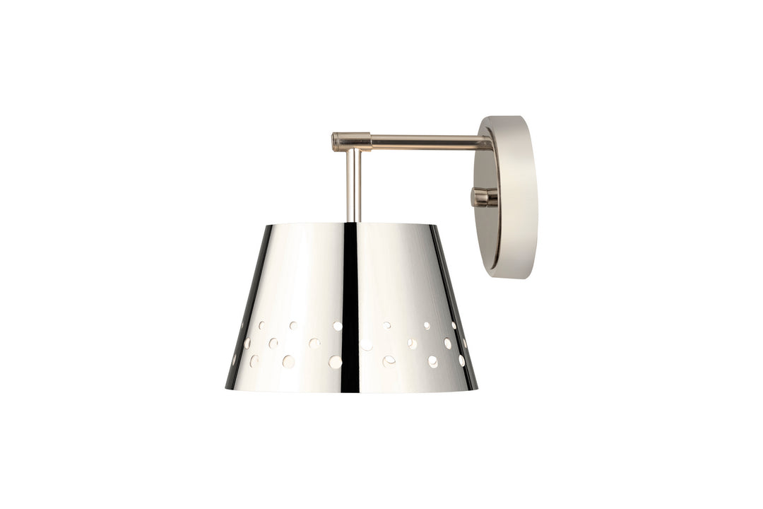 Z-Lite Katie 6014-1S-PN Wall Sconce Light - Polished Nickel