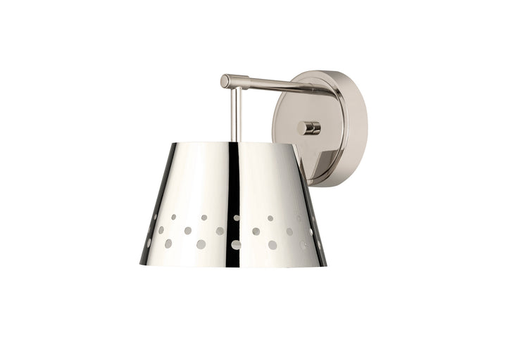Z-Lite Katie 6014-1S-PN Wall Sconce Light - Polished Nickel