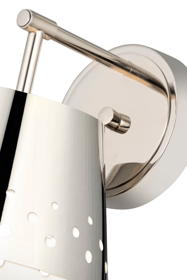 Z-Lite Katie 6014-1S-PN Wall Sconce Light - Polished Nickel