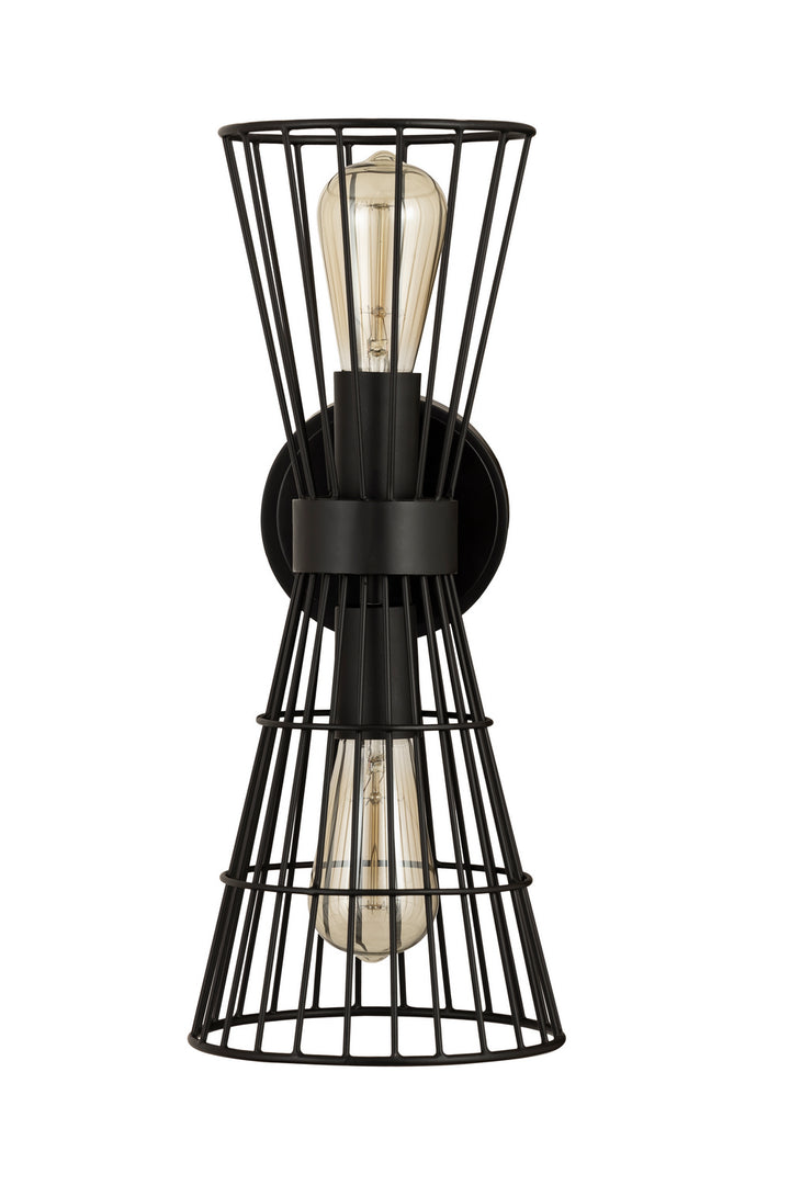 Z-Lite Alito 6015-2S-MB Wall Sconce Light - Matte Black