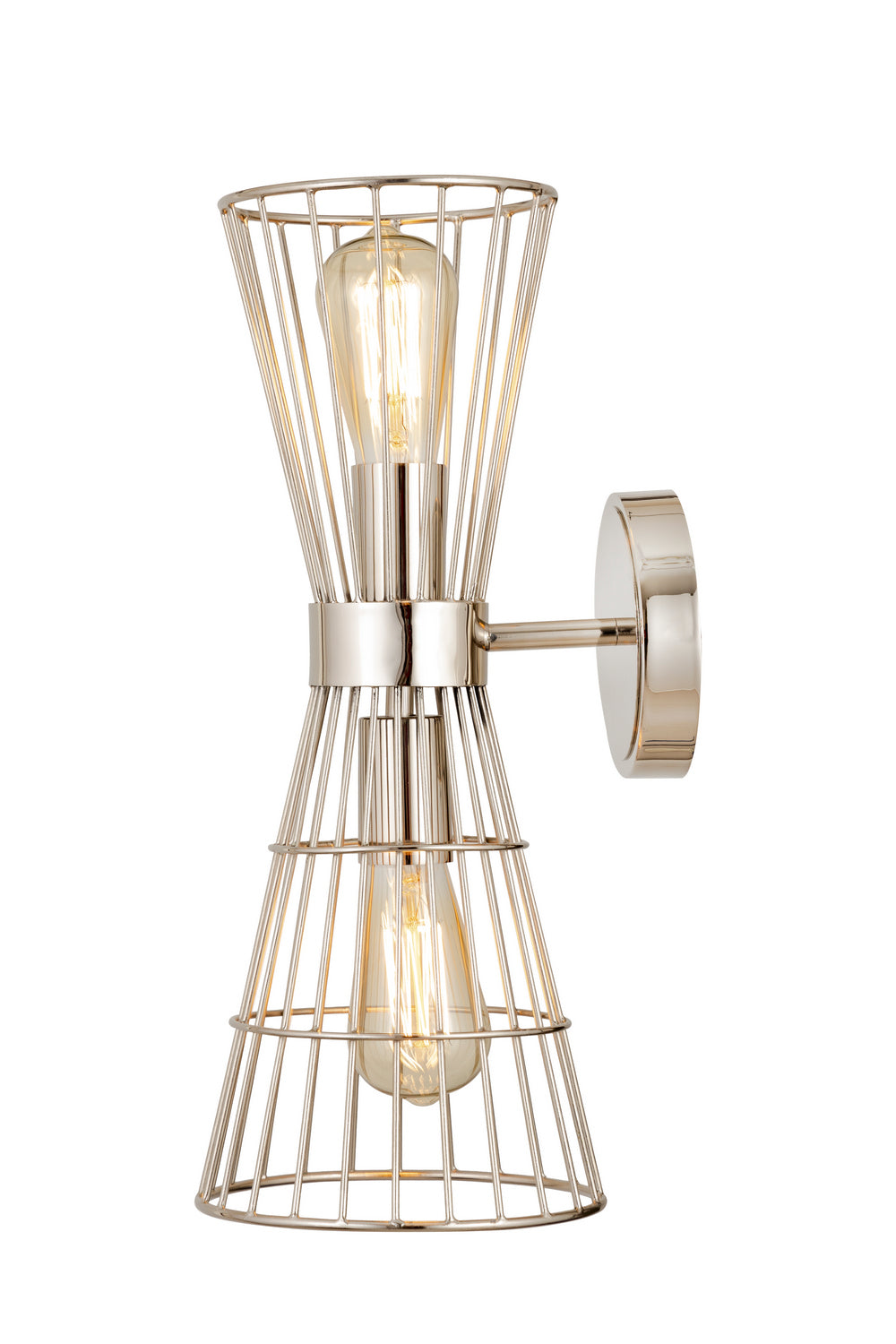 Z-Lite Alito 6015-2S-PN Wall Sconce Light - Polished Nickel