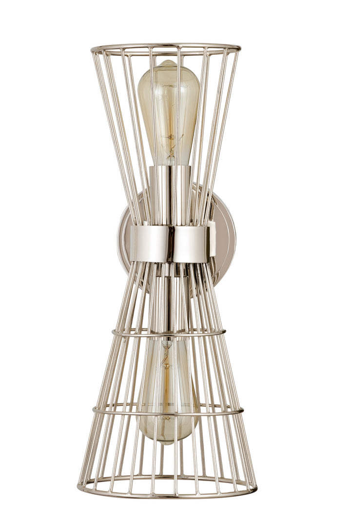 Z-Lite Alito 6015-2S-PN Wall Sconce Light - Polished Nickel