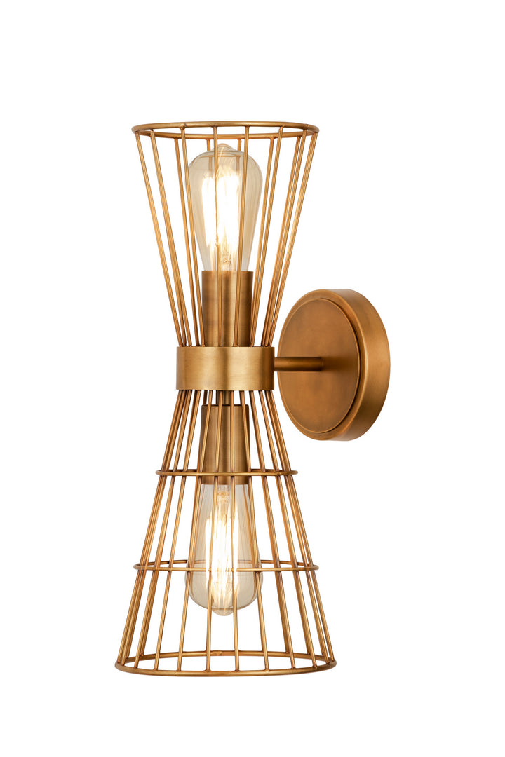 Z-Lite Alito 6015-2S-RB Wall Sconce Light - Rubbed Brass