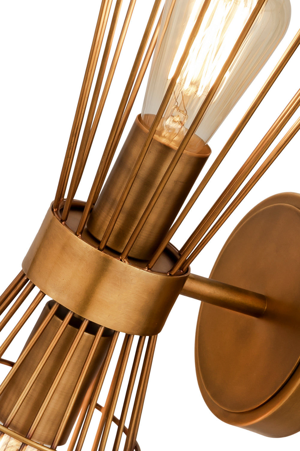 Z-Lite Alito 6015-2S-RB Wall Sconce Light - Rubbed Brass