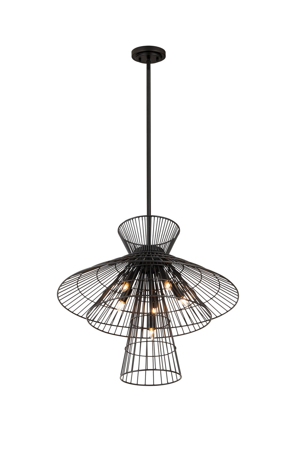 Z-Lite Alito 6015-6MB Chandelier Light - Matte Black