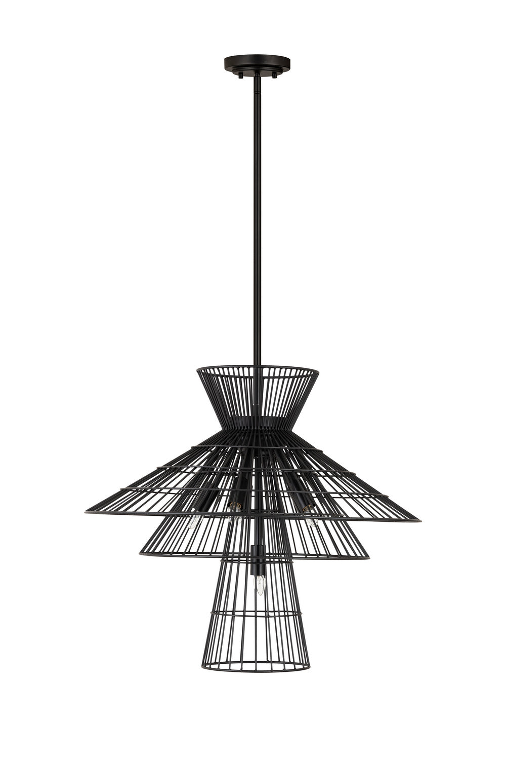 Z-Lite Alito 6015-6MB Chandelier Light - Matte Black