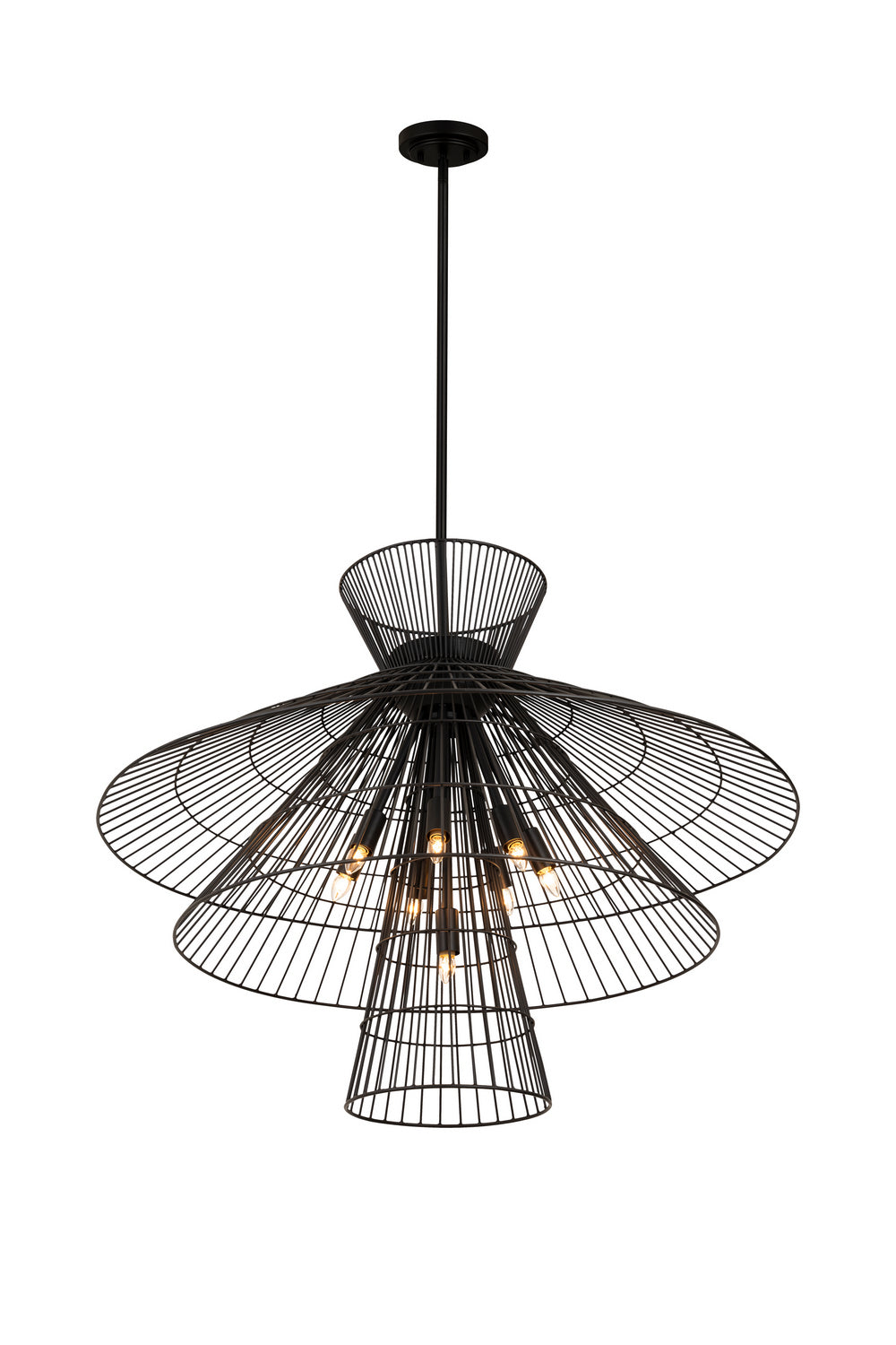 Z-Lite Alito 6015-8MB Chandelier Light - Matte Black