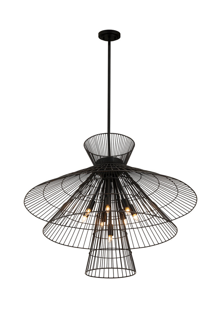 Z-Lite Alito 6015-8MB Chandelier Light - Matte Black