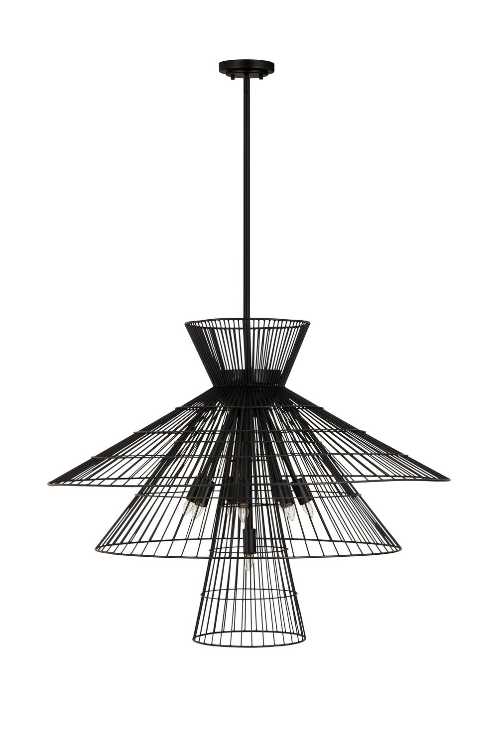 Z-Lite Alito 6015-8MB Chandelier Light - Matte Black