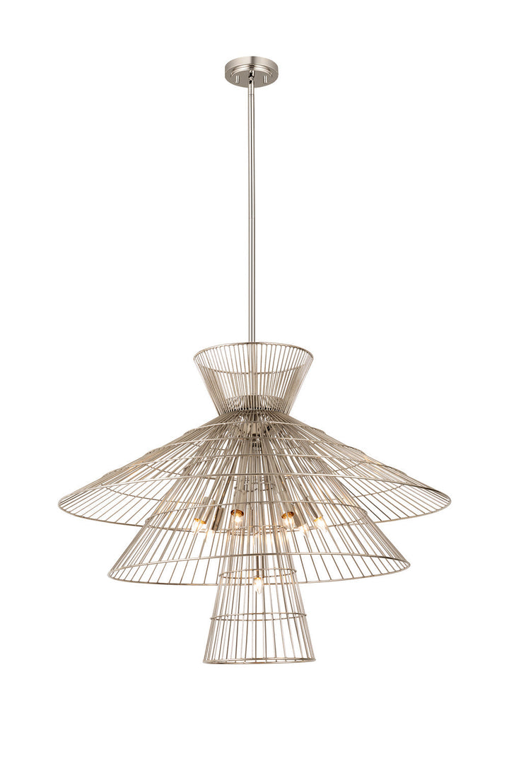 Z-Lite Alito 6015-8PN Chandelier Light - Polished Nickel