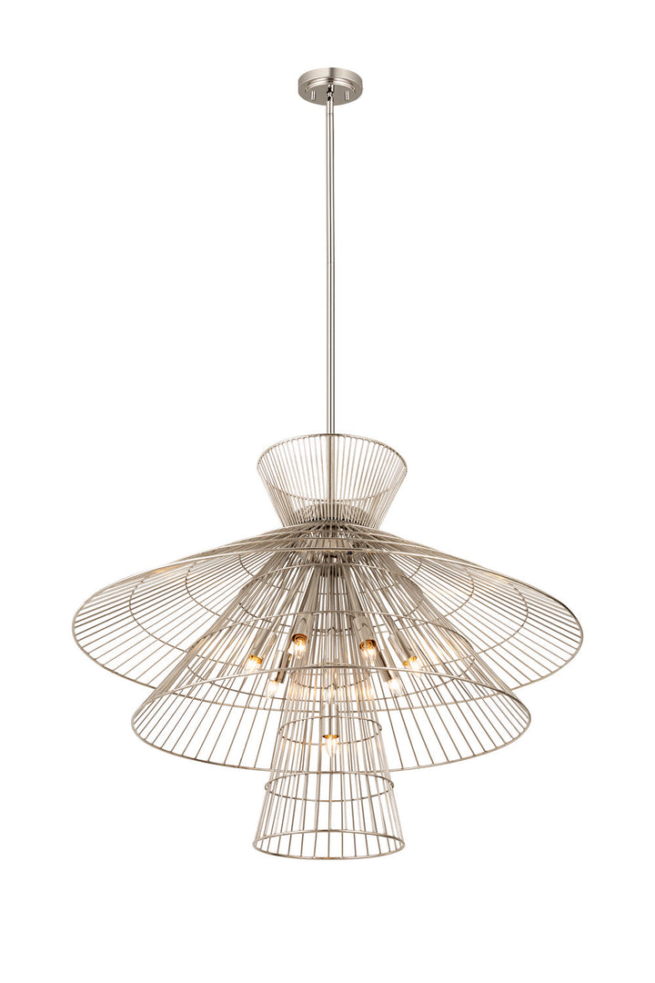 Z-Lite Alito 6015-8PN Chandelier Light - Polished Nickel