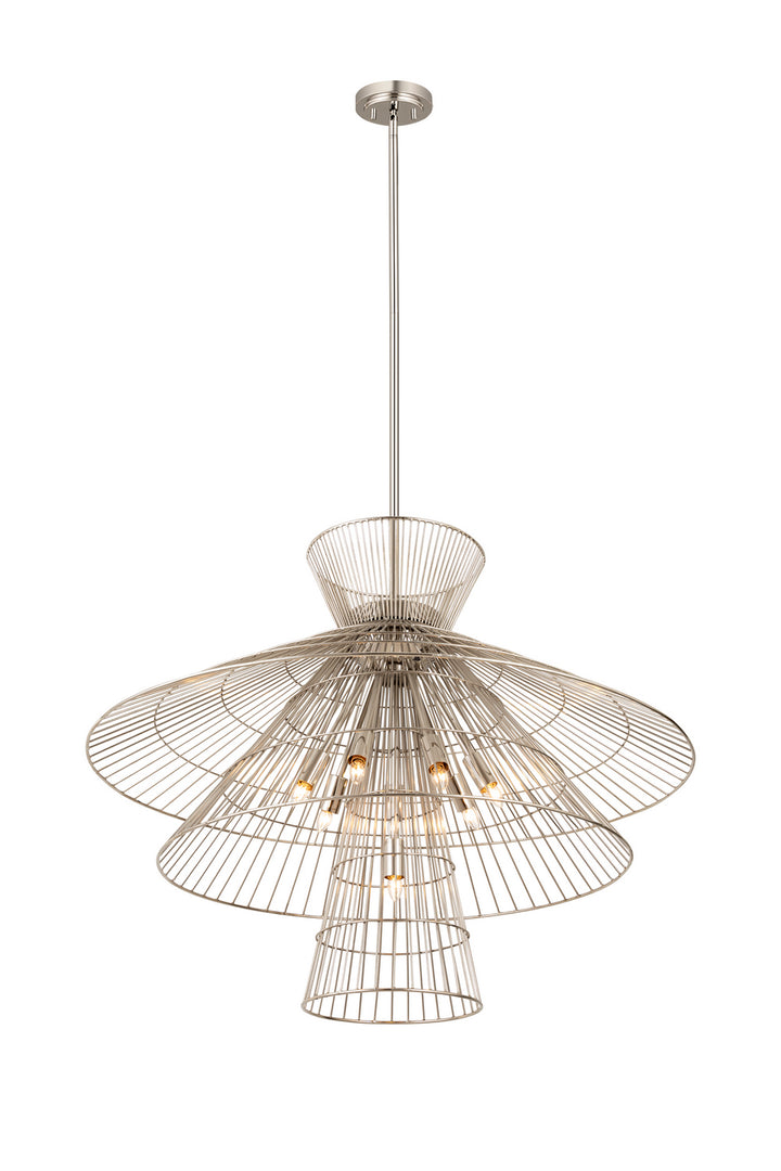 Z-Lite Alito 6015-8PN Chandelier Light - Polished Nickel
