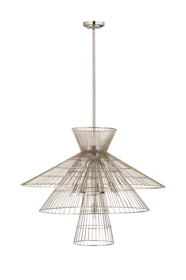 Z-Lite Alito 6015-8PN Chandelier Light - Polished Nickel
