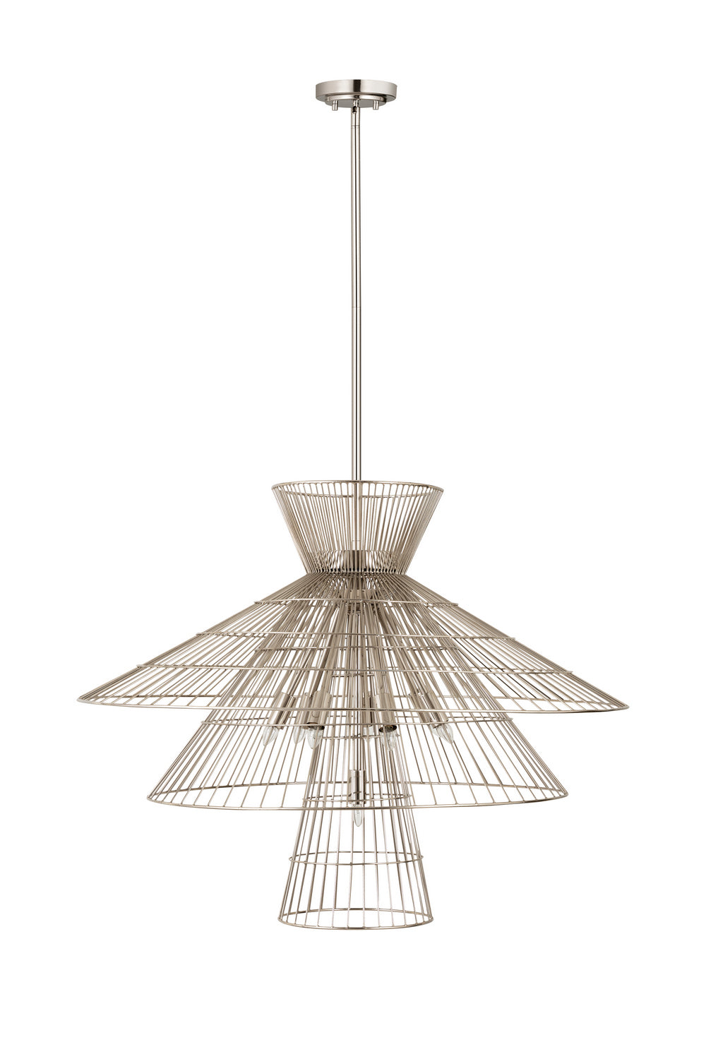 Z-Lite Alito 6015-8PN Chandelier Light - Polished Nickel