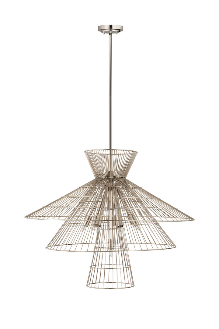 Z-Lite Alito 6015-8PN Chandelier Light - Polished Nickel