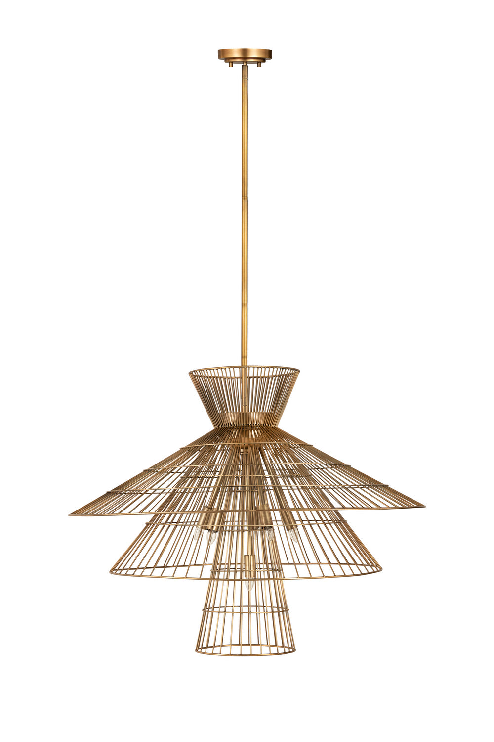 Z-Lite Alito 6015-8RB Chandelier Light - Rubbed Brass