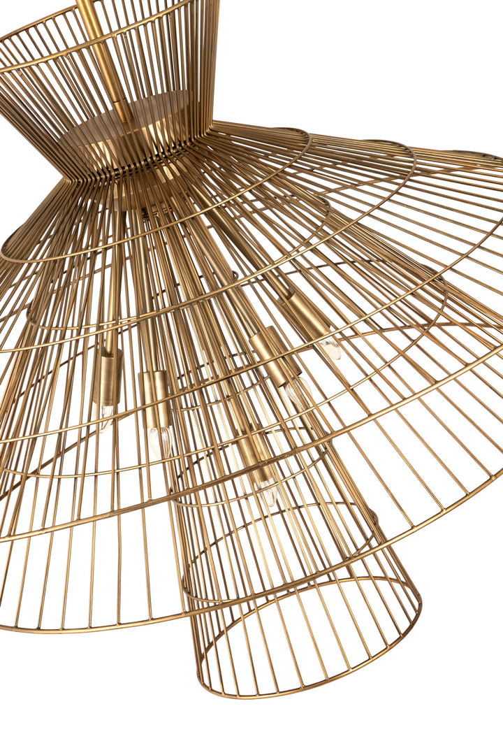 Z-Lite Alito 6015-8RB Chandelier Light - Rubbed Brass