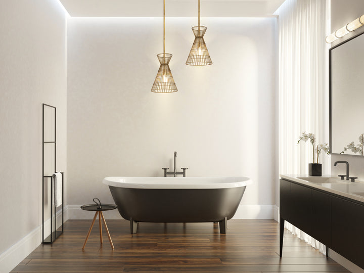 Z-Lite Alito 6015MP-RB Pendant Light - Rubbed Brass