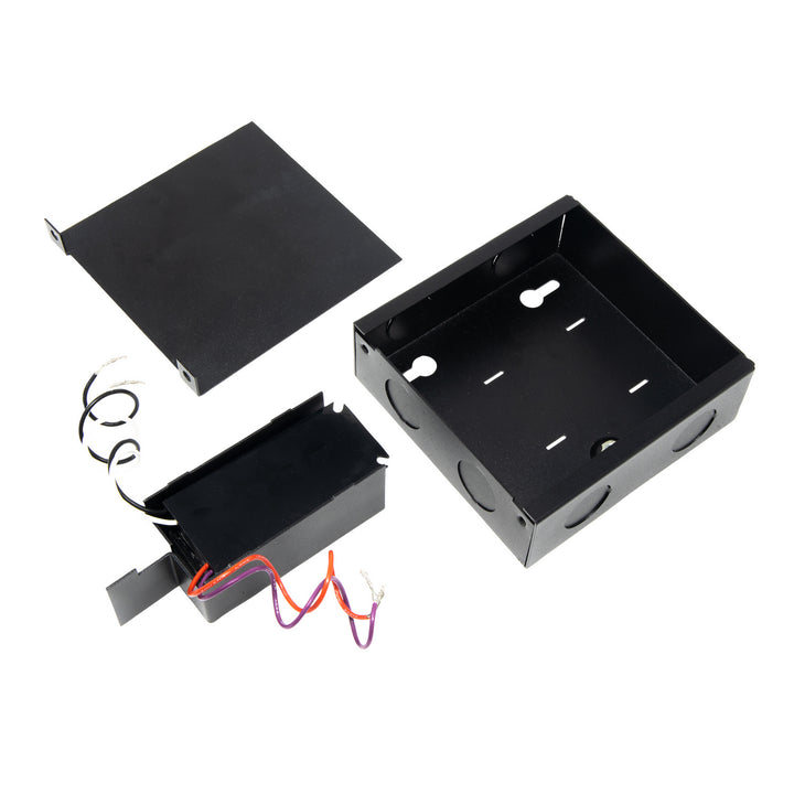Diode Led Lighting DI-JBOX-LPMKD  Junction Box For Mikrodim Decor Black