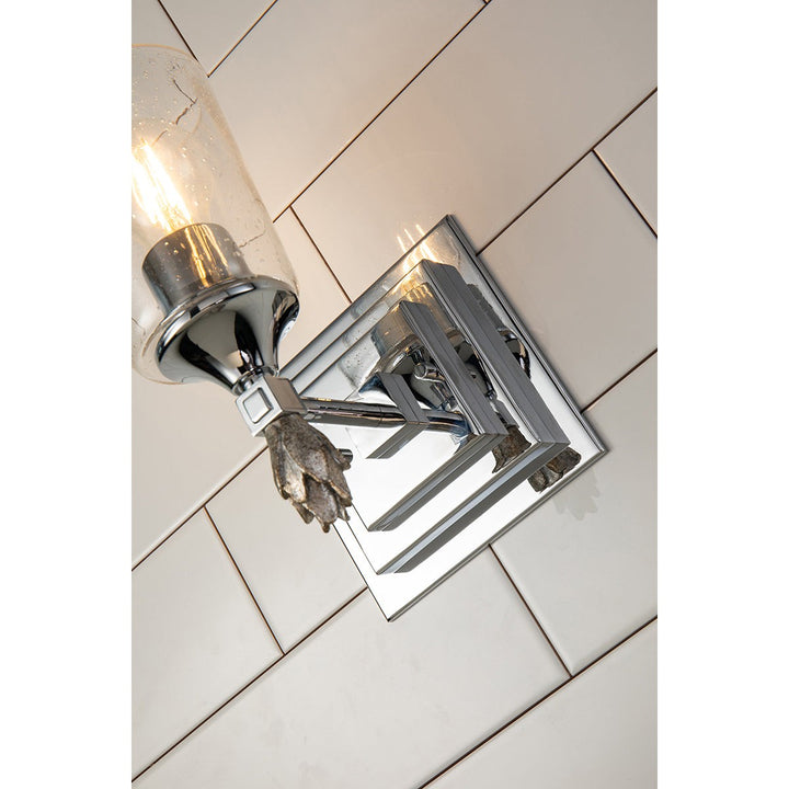 Lucas+McKearn Vetiver Bb1022pc-1-f1s Wall Sconce Light - Polished Chrome