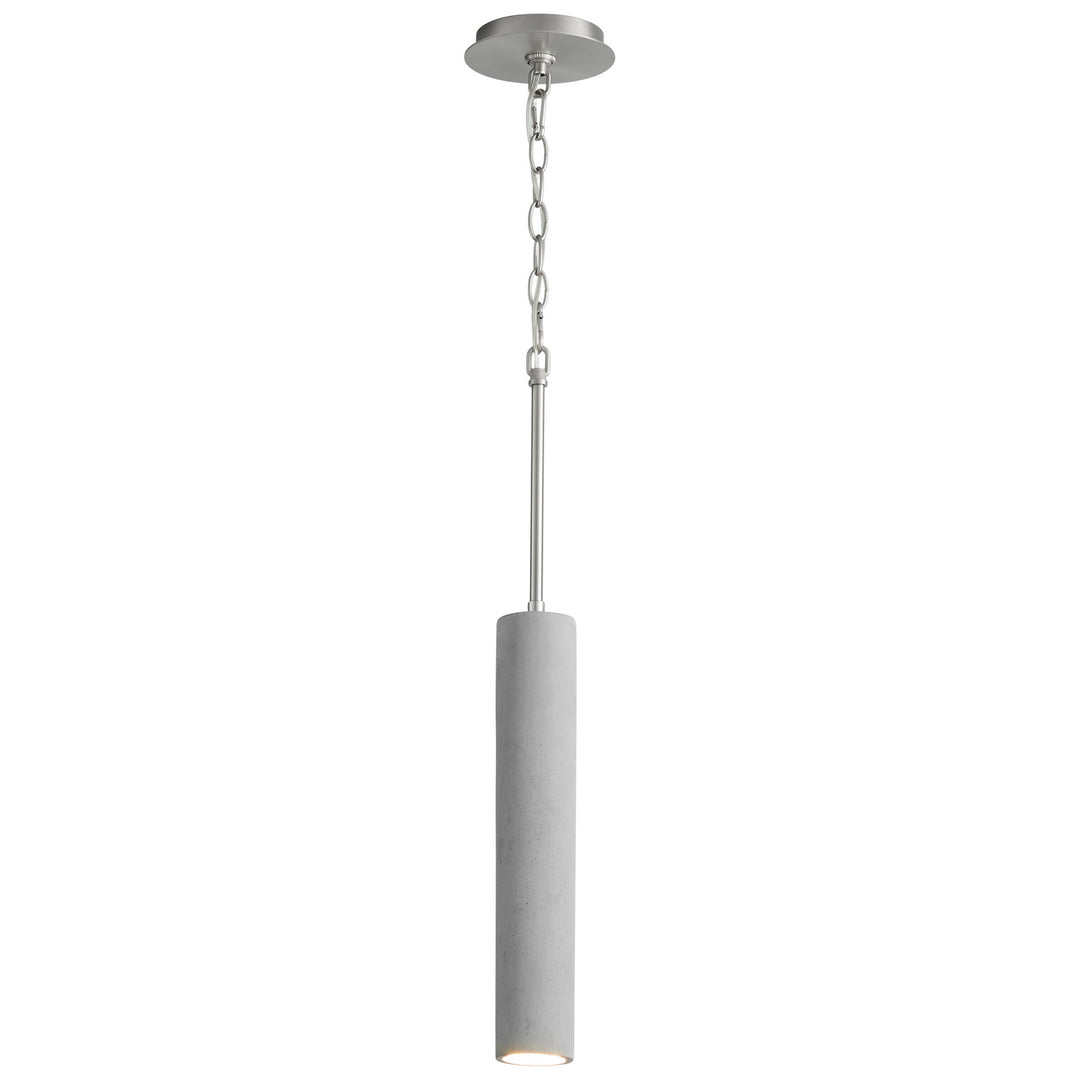 Oxygen Totem 3-614-1624 Pendant Light - Grey W/ Satin Nickel