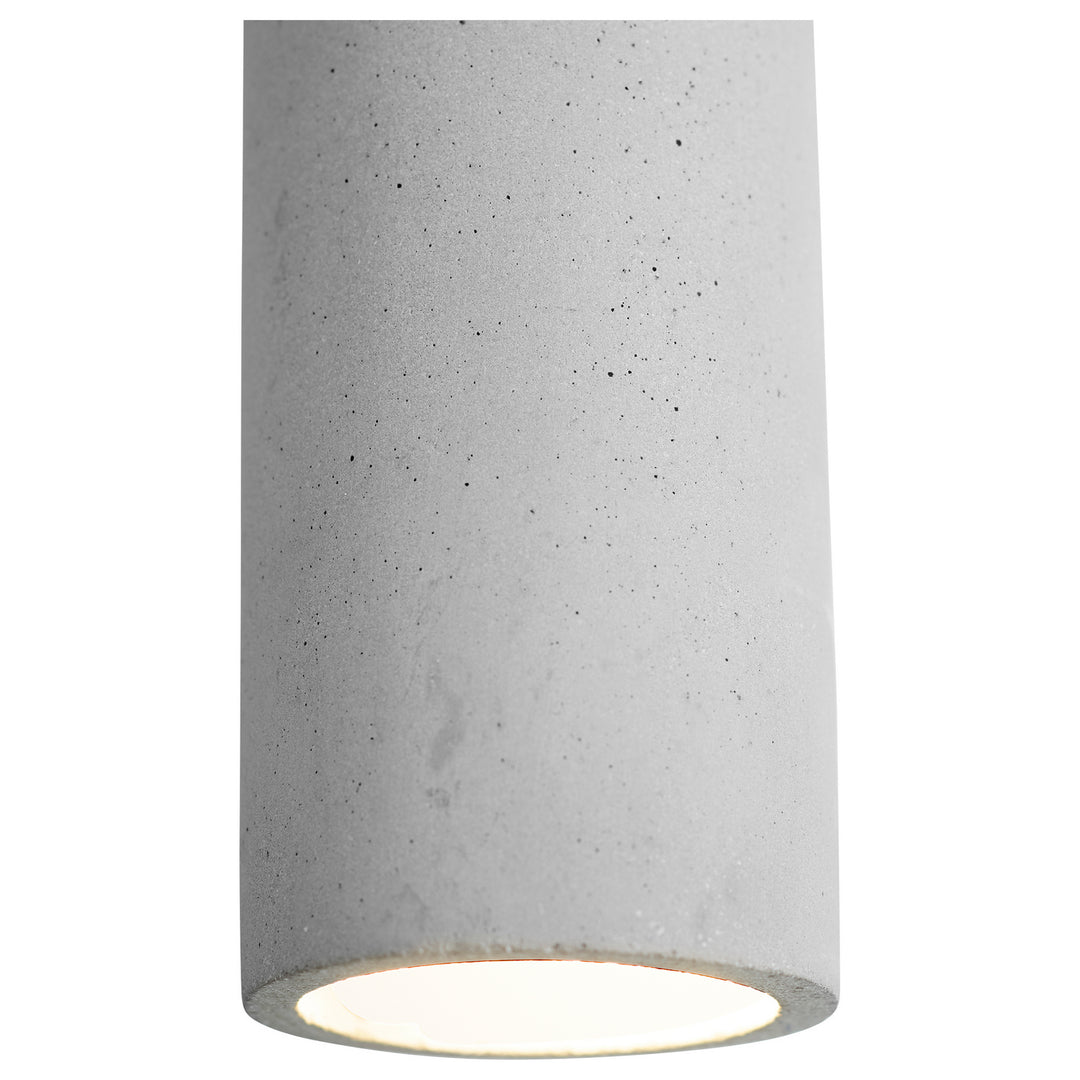 Oxygen Totem 3-614-1624 Pendant Light - Grey W/ Satin Nickel